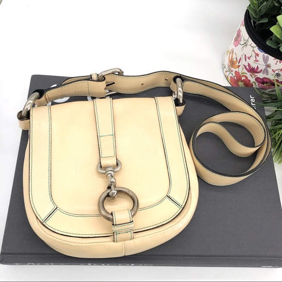 Marc Jacobs Authentic Leather Buckle Crossbody Bag - Picture 9 of 14